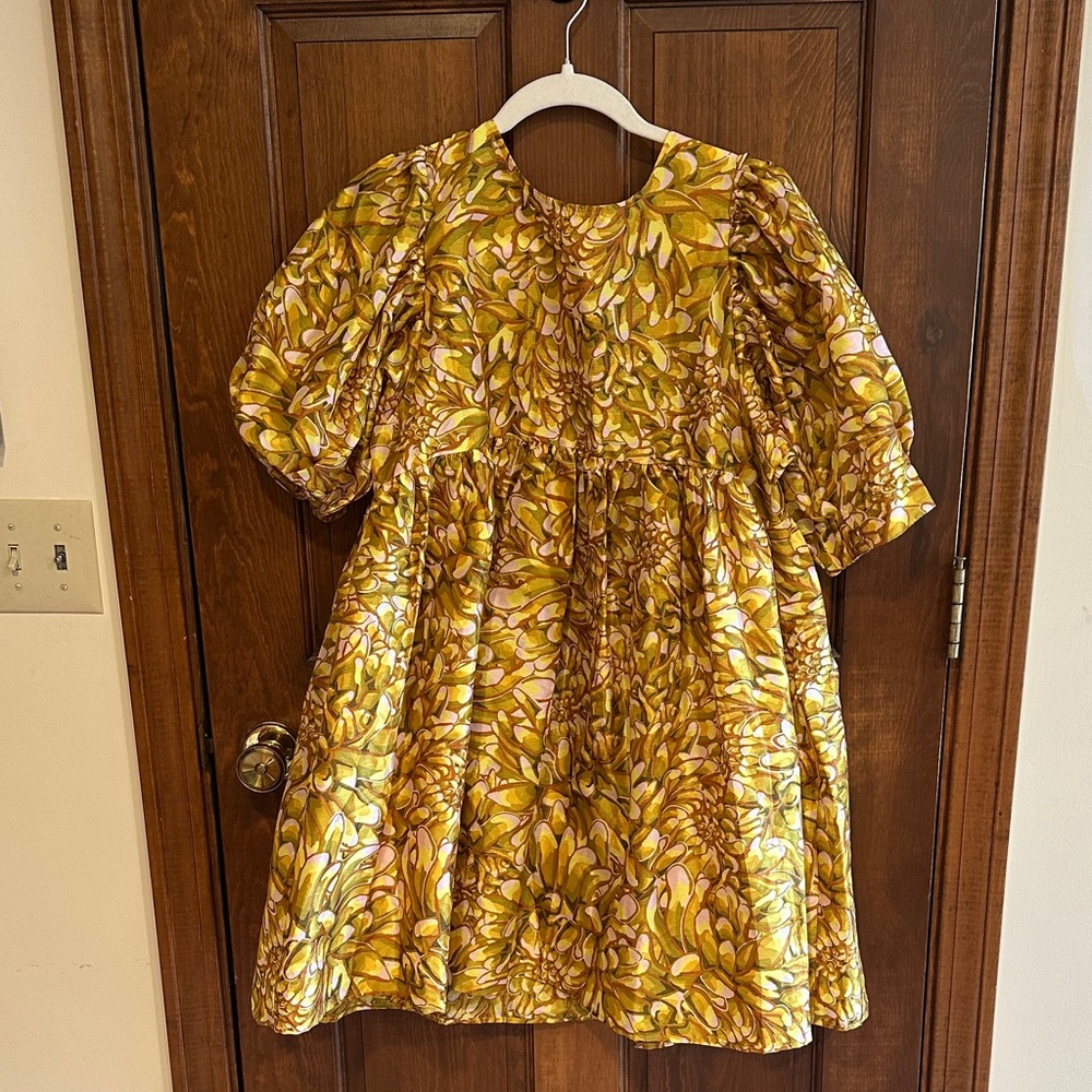 Kika Vargas Floral Dress- Rare, never worn! Size M